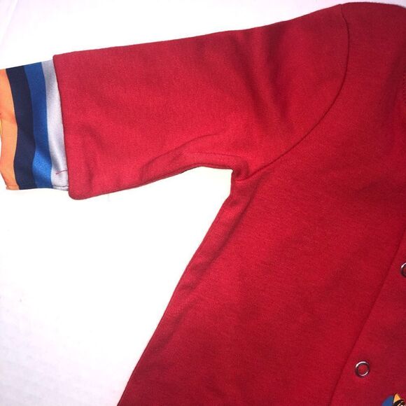 Nwt Infant 3M Crayola Graphic LS One Piece Footed Pajamas - Picture 4 of 5